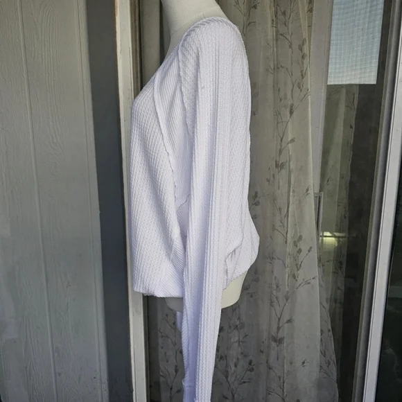 FREE PEOPLE We The Free Soul Song Oversized Top Sorbet Size M/L - Picture 6 of 8